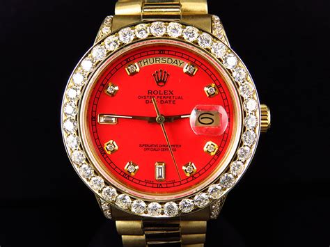 red presidential rolex